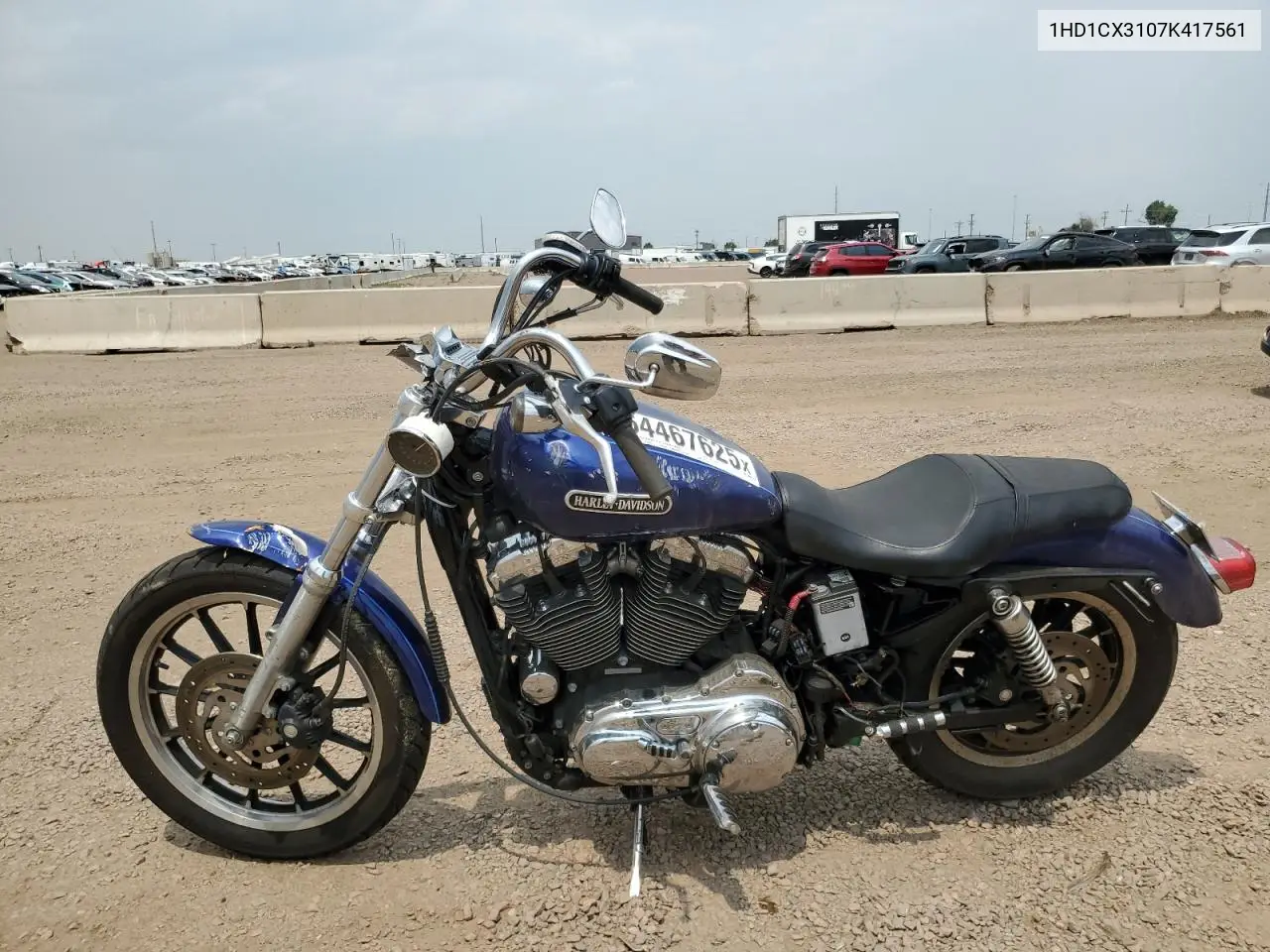 2007 Harley-Davidson Xl1200 L VIN: 1HD1CX3107K417561 Lot: 64467625
