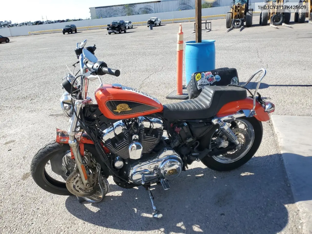 2007 Harley-Davidson Xl1200 50Th Anniversary VIN: 1HD1CY3117K425609 Lot: 64628335