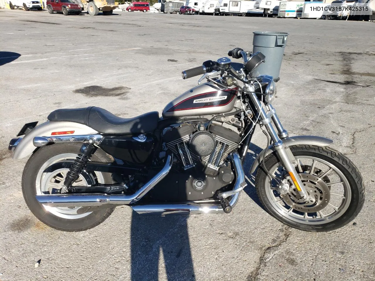 2007 Harley-Davidson Xl1200 R VIN: 1HD1CV3187K425315 Lot: 85206884