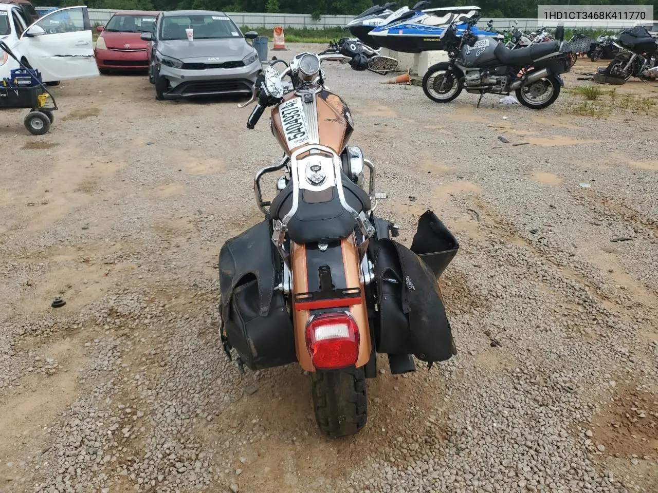 2008 Harley-Davidson Xl1200 C Anniversary VIN: 1HD1CT3468K411770 Lot: 54049374