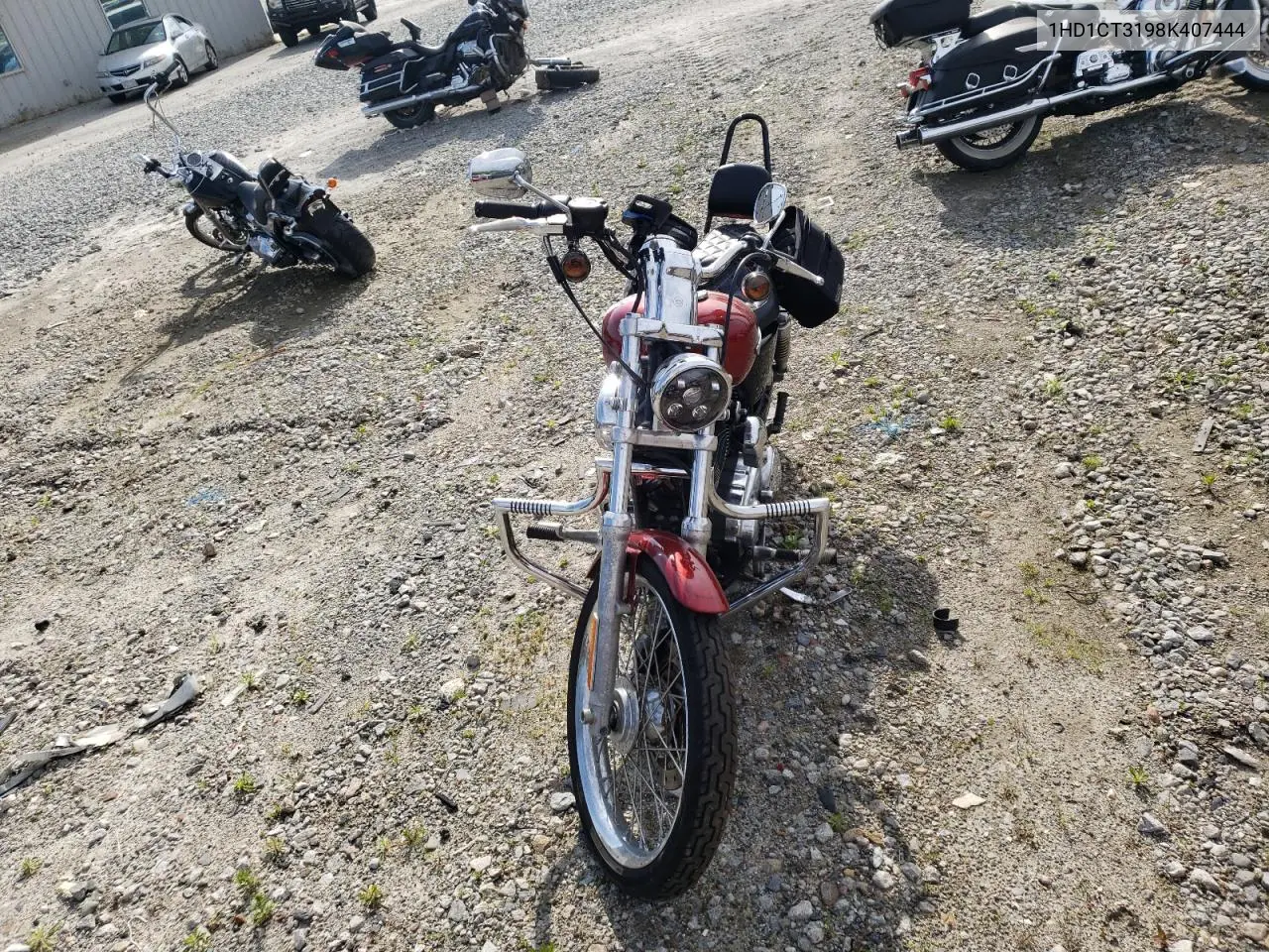 2008 Harley-Davidson Xl1200 C VIN: 1HD1CT3198K407444 Lot: 57029705