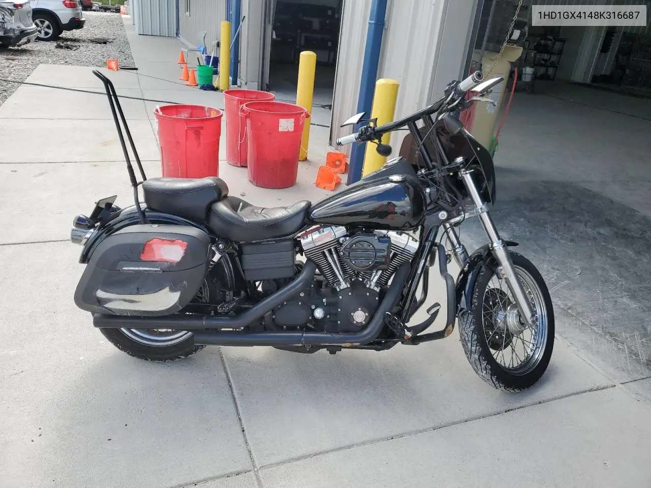 2008 Harley-Davidson Fxdbi VIN: 1HD1GX4148K316687 Lot: 58166515