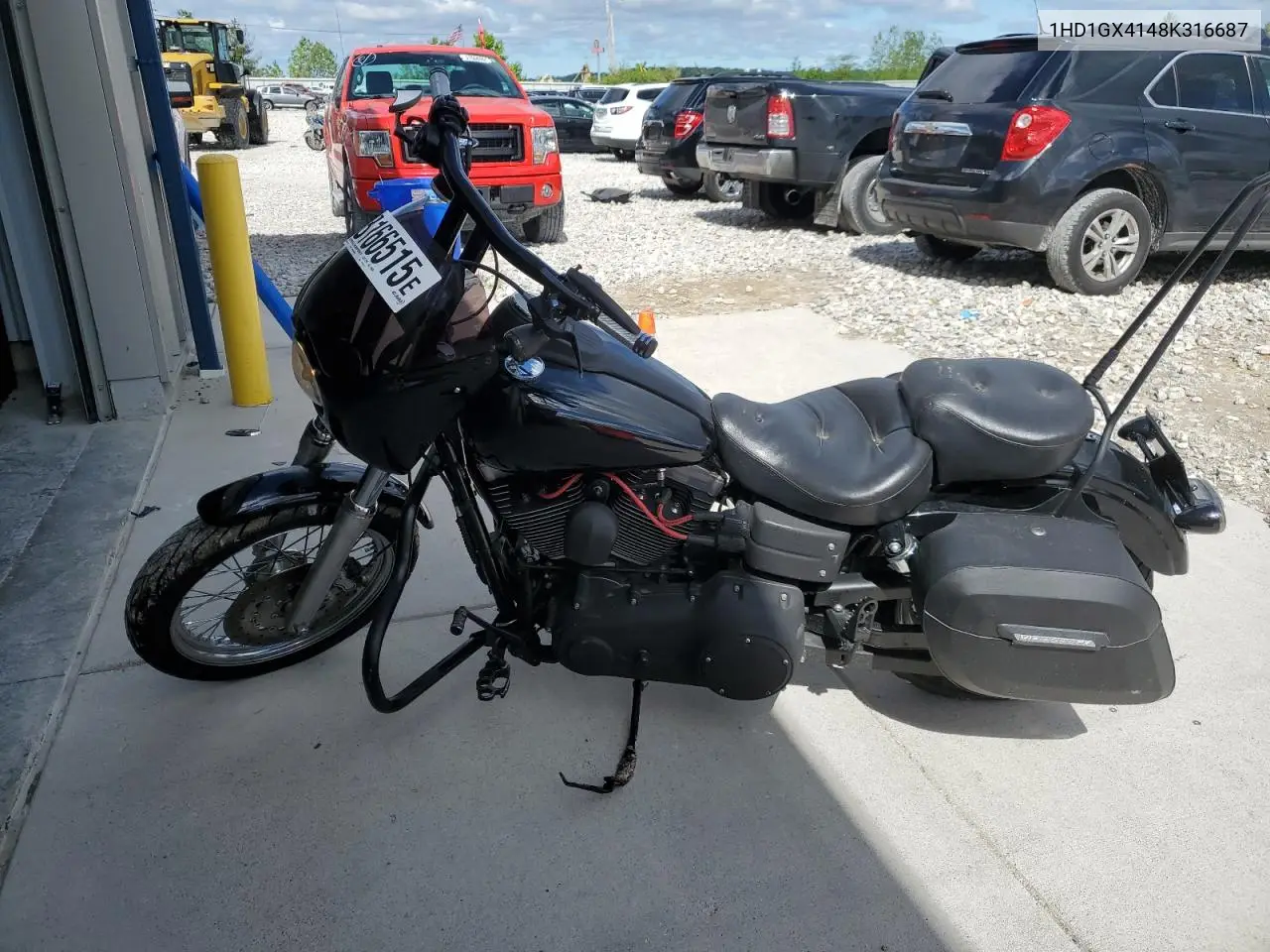 2008 Harley-Davidson Fxdbi VIN: 1HD1GX4148K316687 Lot: 58166515