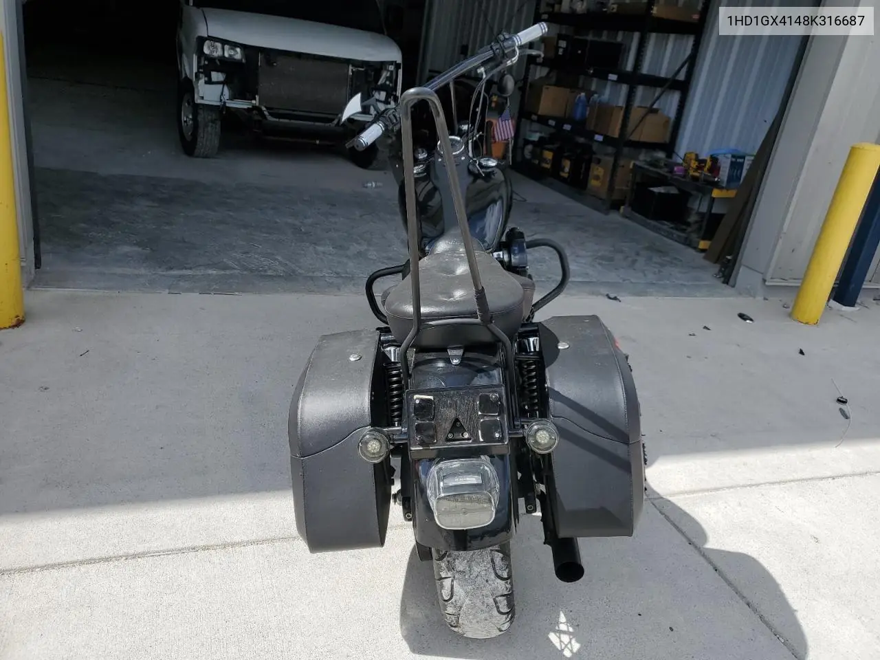 2008 Harley-Davidson Fxdbi VIN: 1HD1GX4148K316687 Lot: 58166515