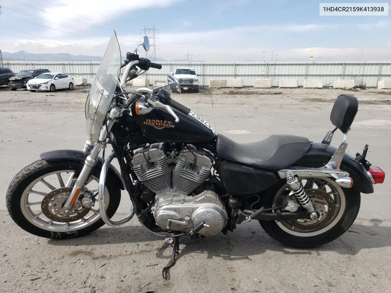 2009 Harley-Davidson Xl883 L VIN: 1HD4CR2159K413938 Lot: 47867405