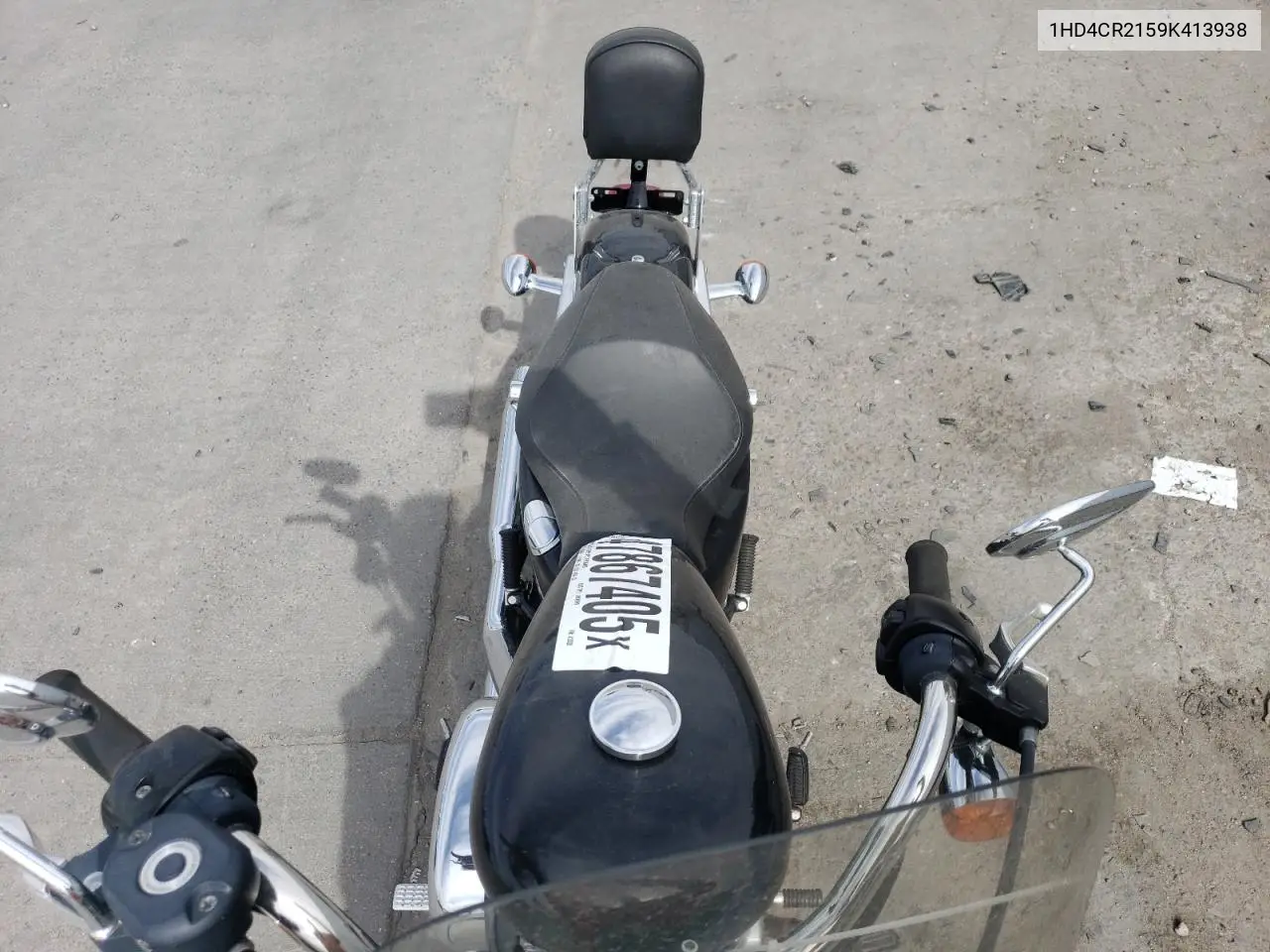 2009 Harley-Davidson Xl883 L VIN: 1HD4CR2159K413938 Lot: 47867405