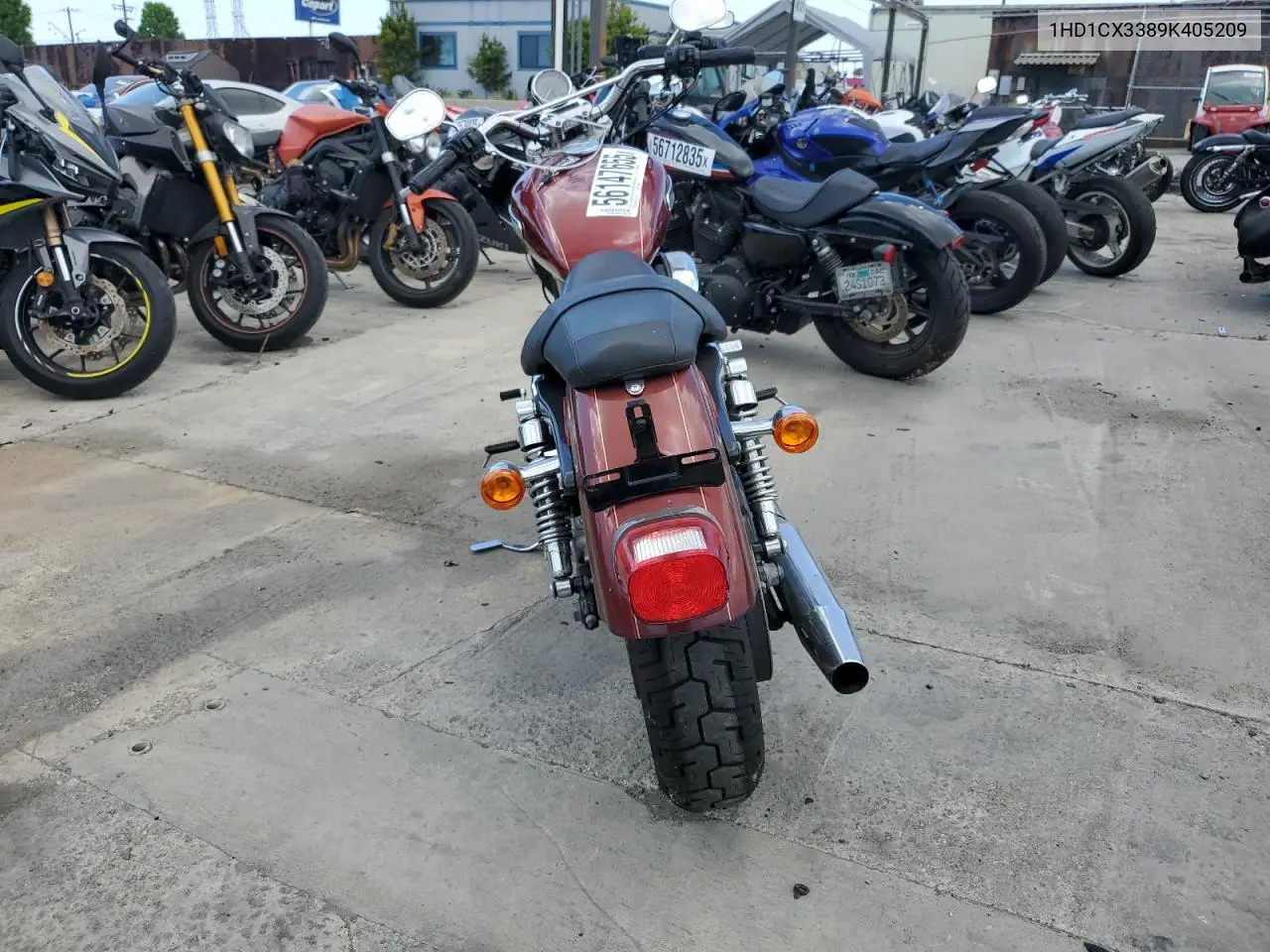 2009 Harley-Davidson Xl1200 L VIN: 1HD1CX3389K405209 Lot: 56147655