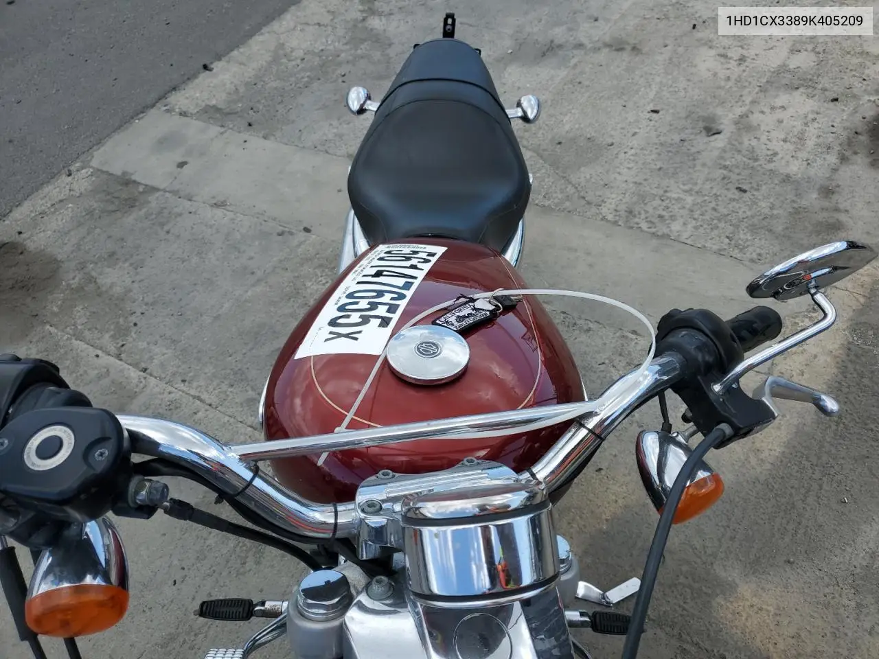 2009 Harley-Davidson Xl1200 L VIN: 1HD1CX3389K405209 Lot: 56147655