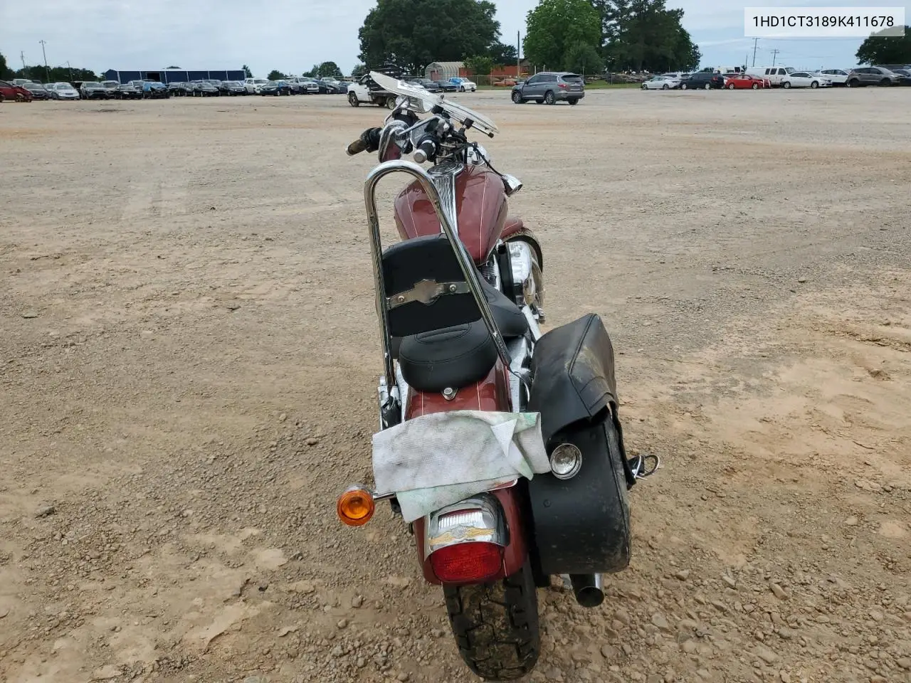 2009 Harley-Davidson Xl1200 C VIN: 1HD1CT3189K411678 Lot: 58468685