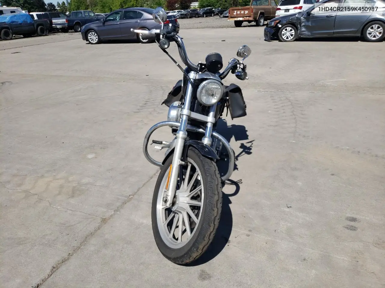 2009 Harley-Davidson Xl883 L VIN: 1HD4CR2159K450987 Lot: 59550825
