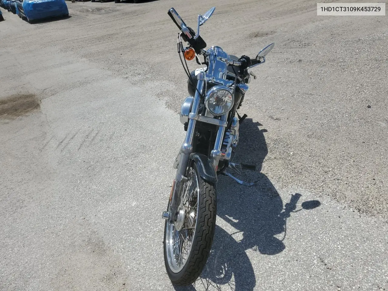 2009 Harley-Davidson Xl1200 C VIN: 1HD1CT3109K453729 Lot: 61429165