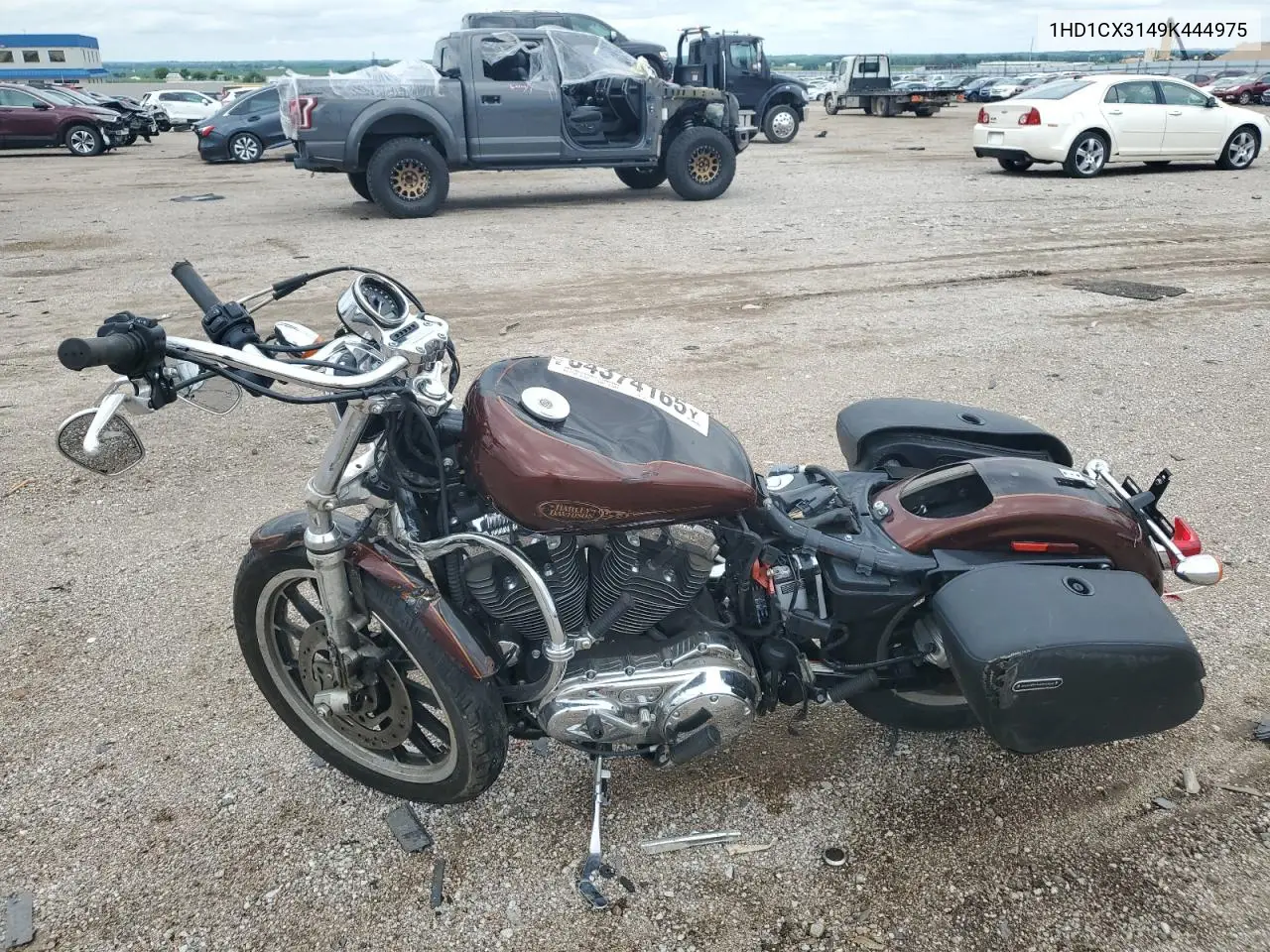2009 Harley-Davidson Xl1200 L VIN: 1HD1CX3149K444975 Lot: 64374165