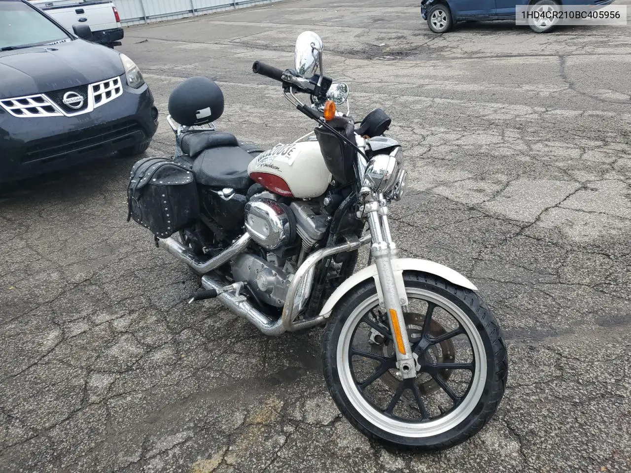 2011 Harley-Davidson Xl883 L VIN: 1HD4CR210BC405956 Lot: 44417425
