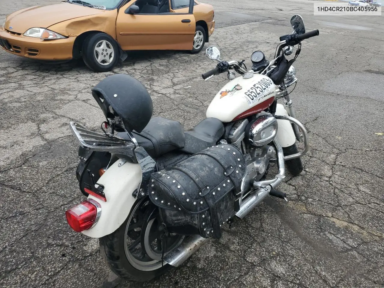 2011 Harley-Davidson Xl883 L VIN: 1HD4CR210BC405956 Lot: 44417425