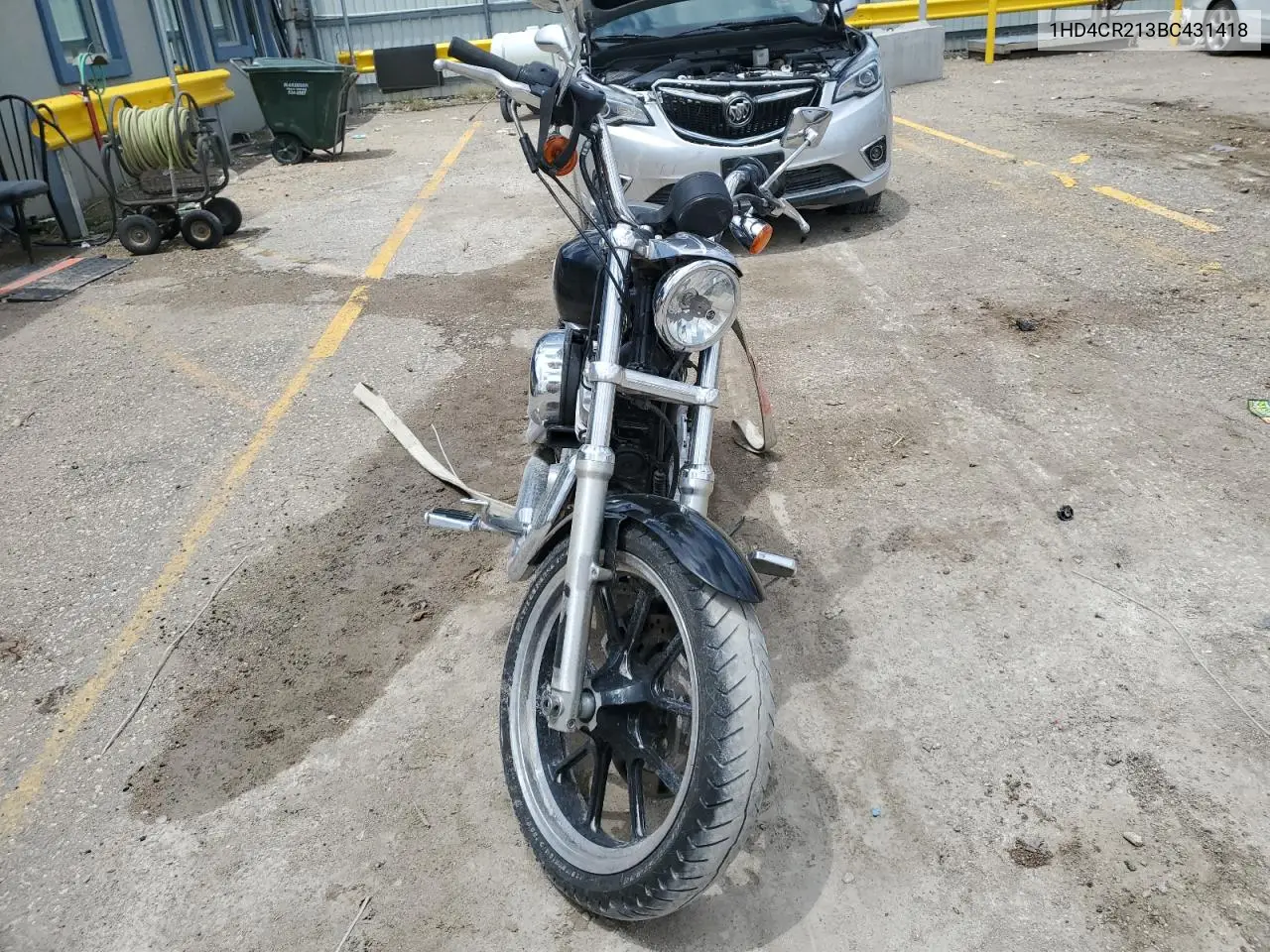 2011 Harley-Davidson Xl883 L VIN: 1HD4CR213BC431418 Lot: 63436685