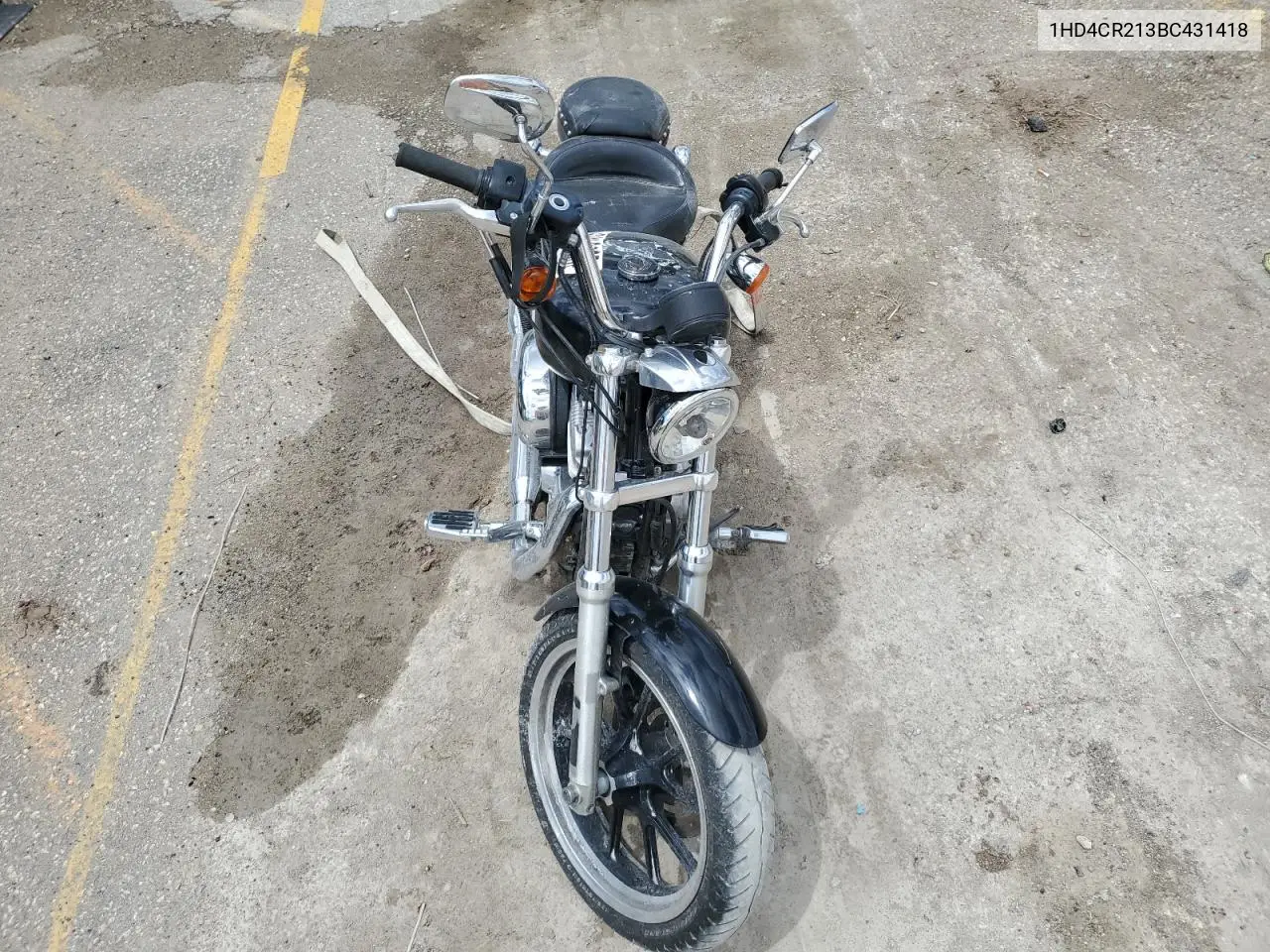 2011 Harley-Davidson Xl883 L VIN: 1HD4CR213BC431418 Lot: 63436685