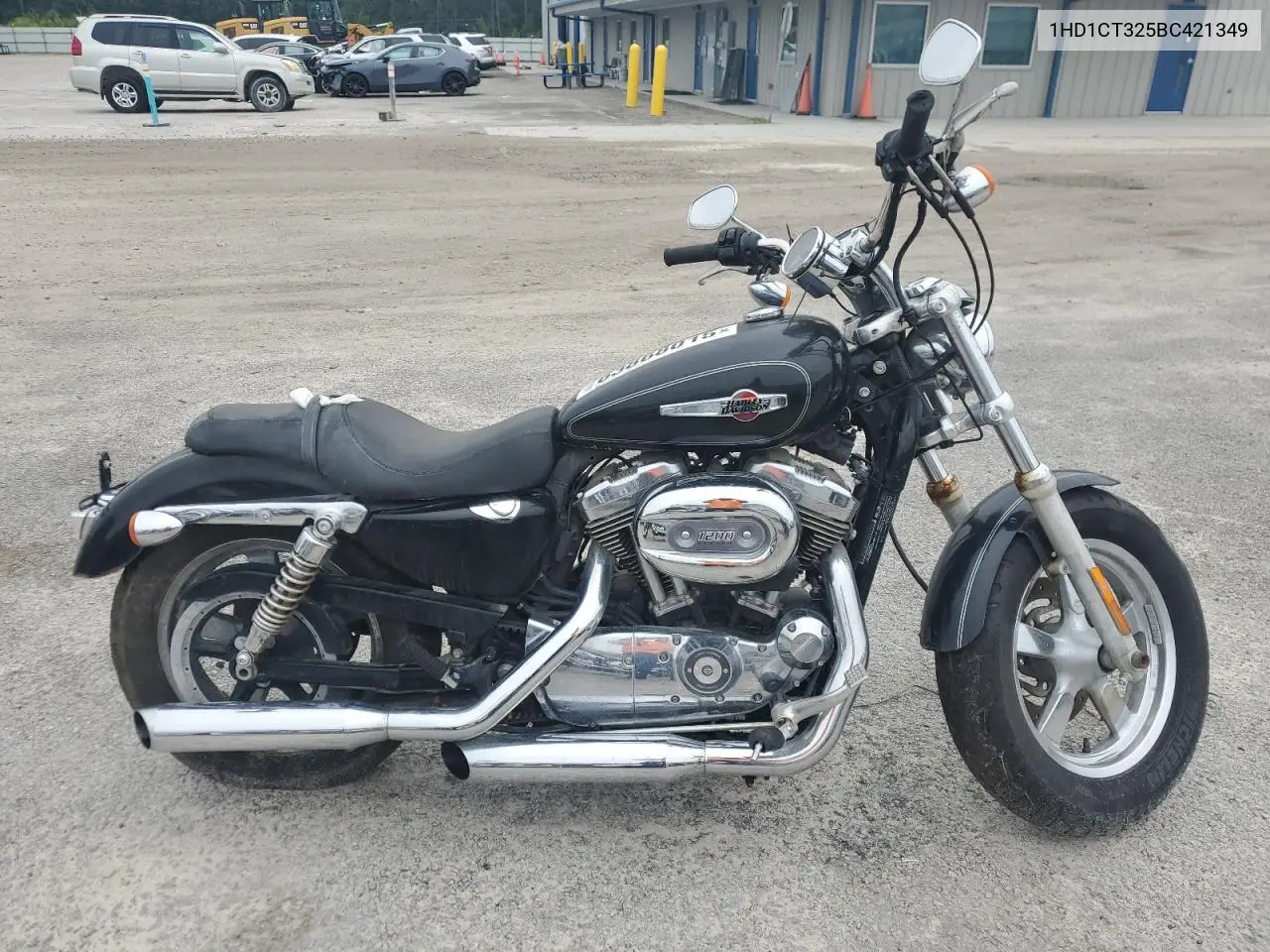 2011 Harley-Davidson Xlh1200 C VIN: 1HD1CT325BC421349 Lot: 63868015