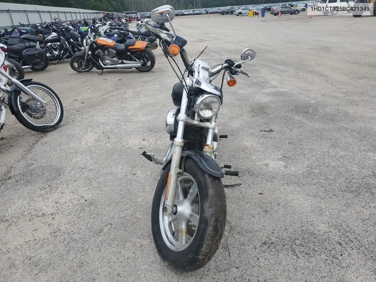 2011 Harley-Davidson Xlh1200 C VIN: 1HD1CT325BC421349 Lot: 63868015