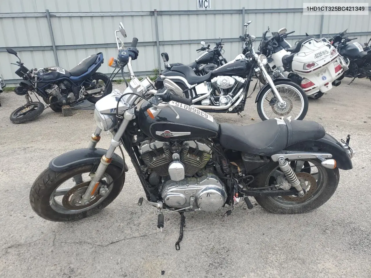 2011 Harley-Davidson Xlh1200 C VIN: 1HD1CT325BC421349 Lot: 63868015