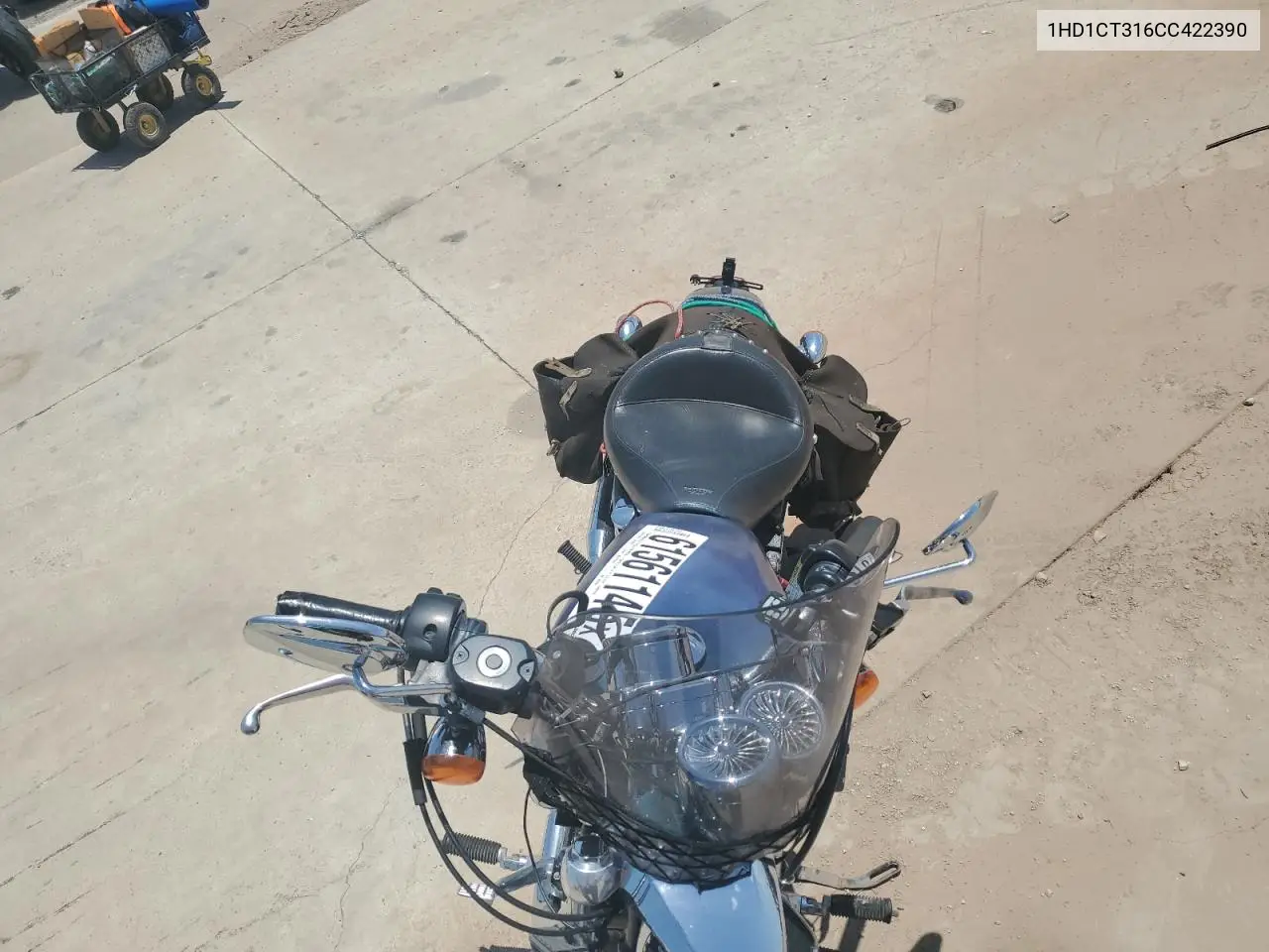 2012 Harley-Davidson Xl1200 C VIN: 1HD1CT316CC422390 Lot: 61561145