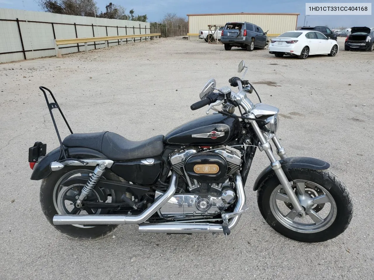 2012 Harley-Davidson Xl1200 C VIN: 1HD1CT331CC404168 Lot: 89021705