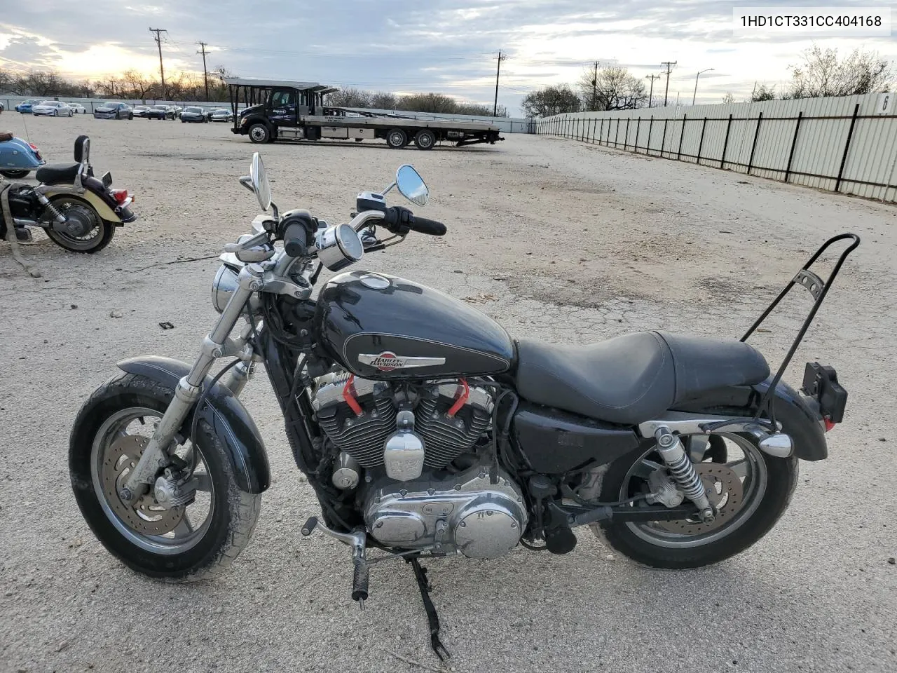 2012 Harley-Davidson Xl1200 C VIN: 1HD1CT331CC404168 Lot: 89021705