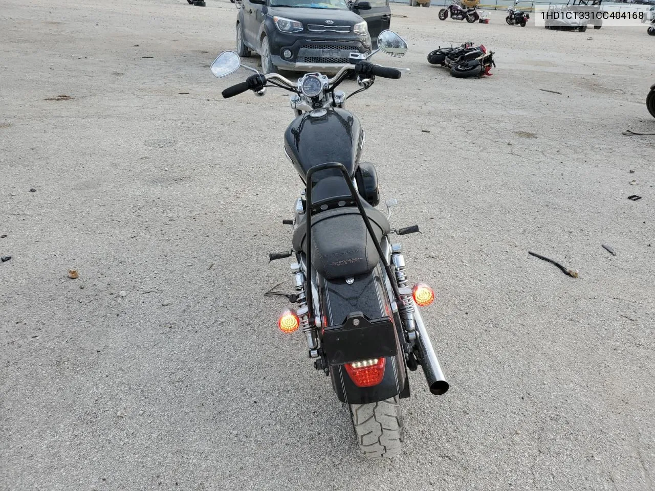 2012 Harley-Davidson Xl1200 C VIN: 1HD1CT331CC404168 Lot: 89021705