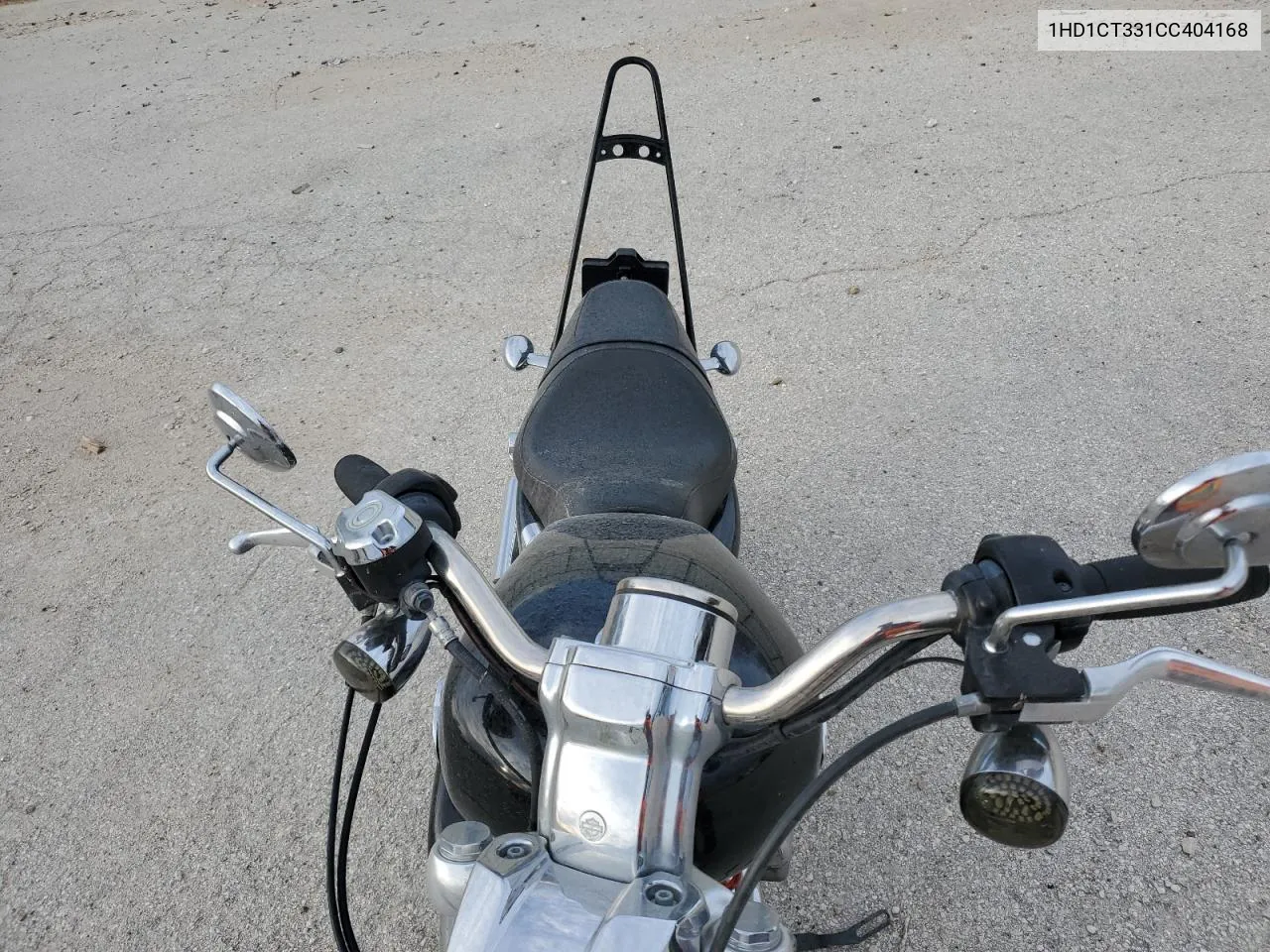 2012 Harley-Davidson Xl1200 C VIN: 1HD1CT331CC404168 Lot: 89021705