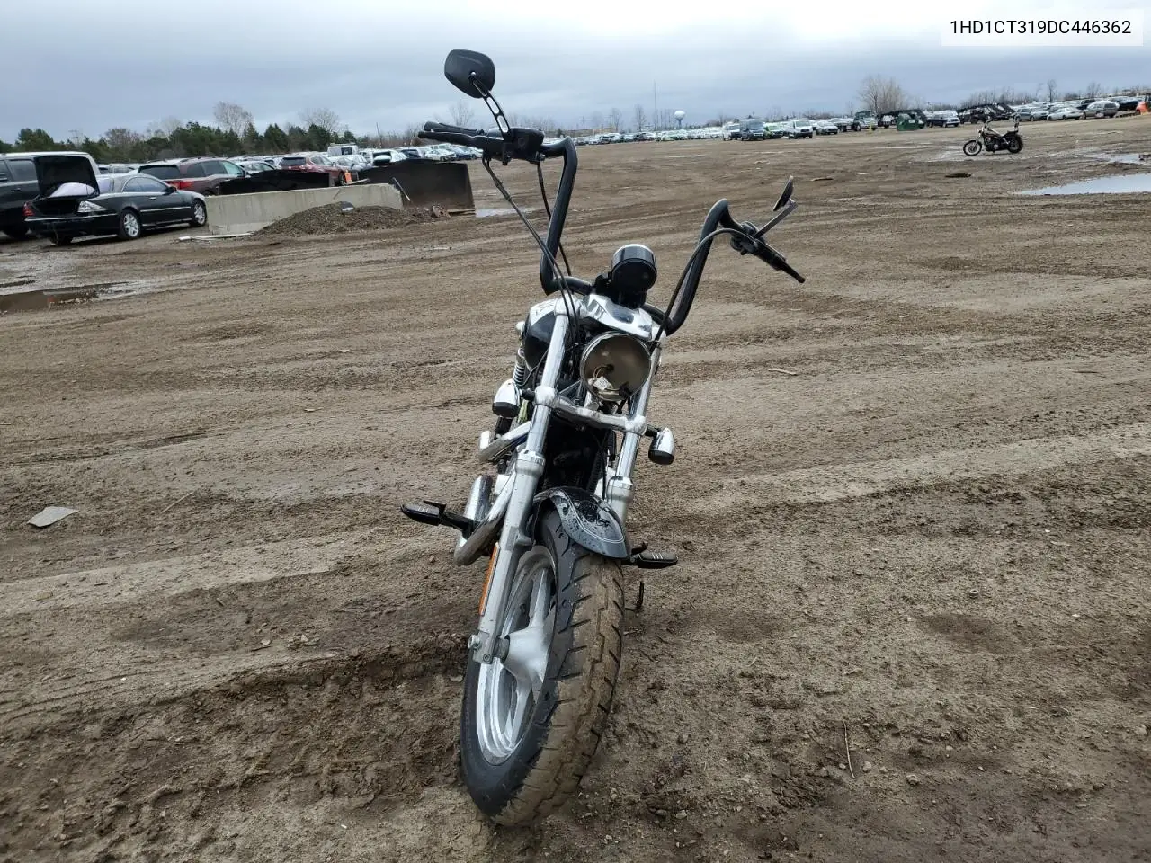 2013 Harley-Davidson Xl1200 C VIN: 1HD1CT319DC446362 Lot: 50803955