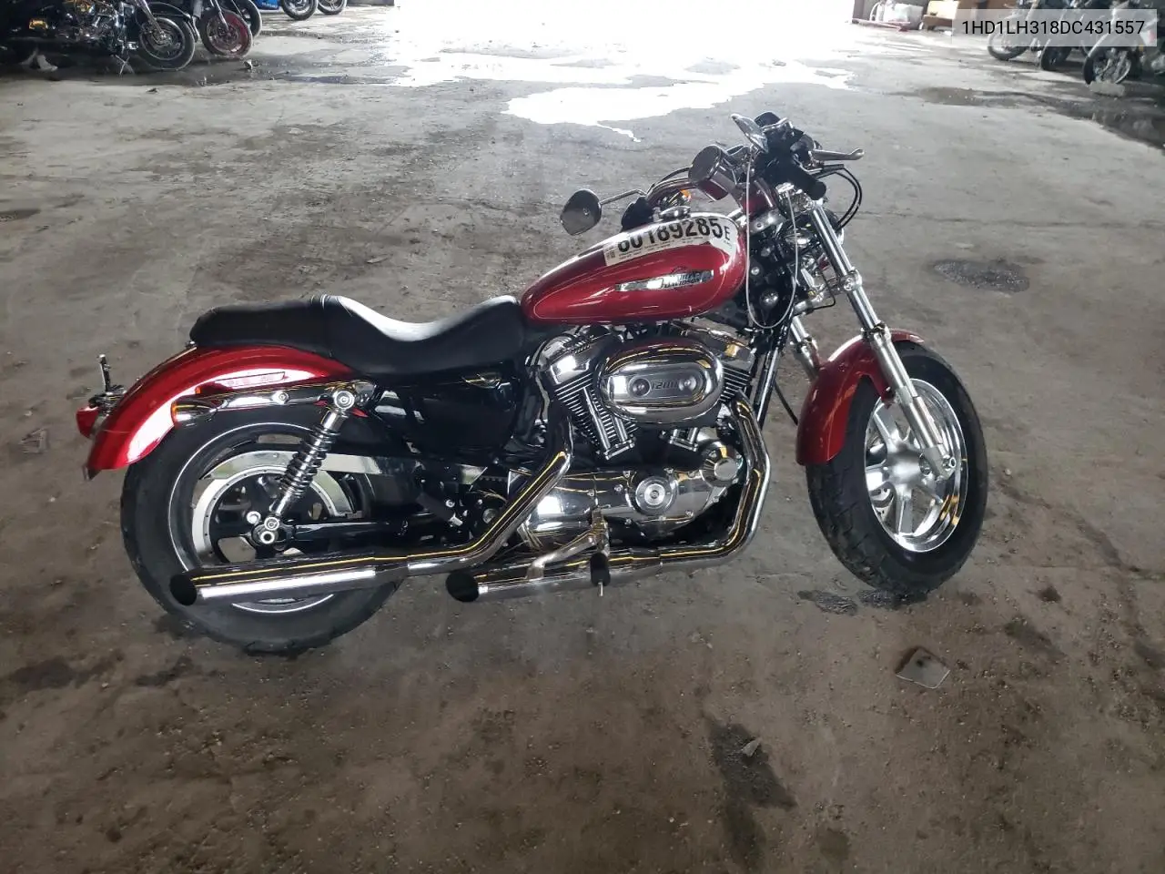 2013 Harley-Davidson Xl1200 Cp VIN: 1HD1LH318DC431557 Lot: 60189285