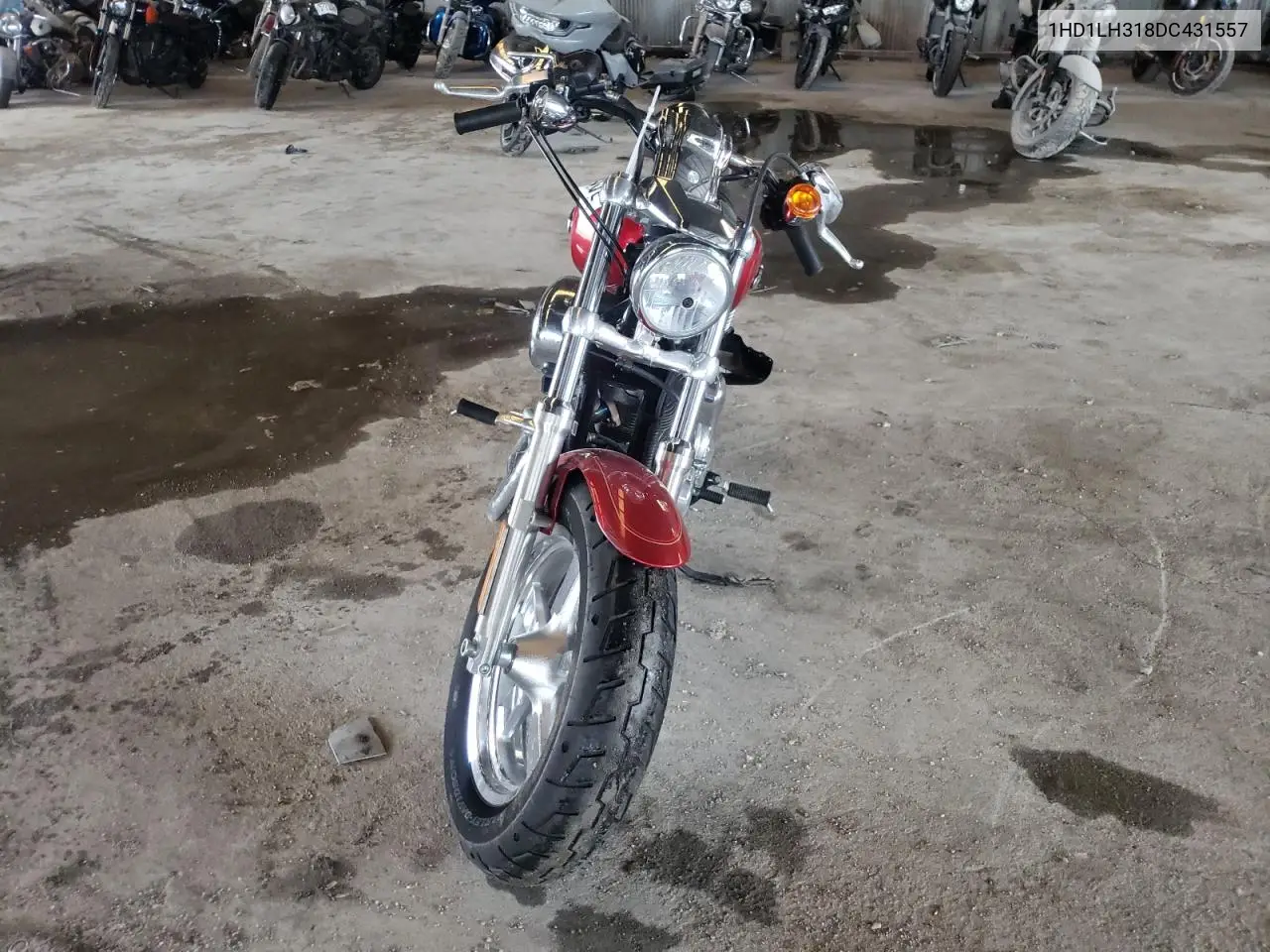 2013 Harley-Davidson Xl1200 Cp VIN: 1HD1LH318DC431557 Lot: 60189285