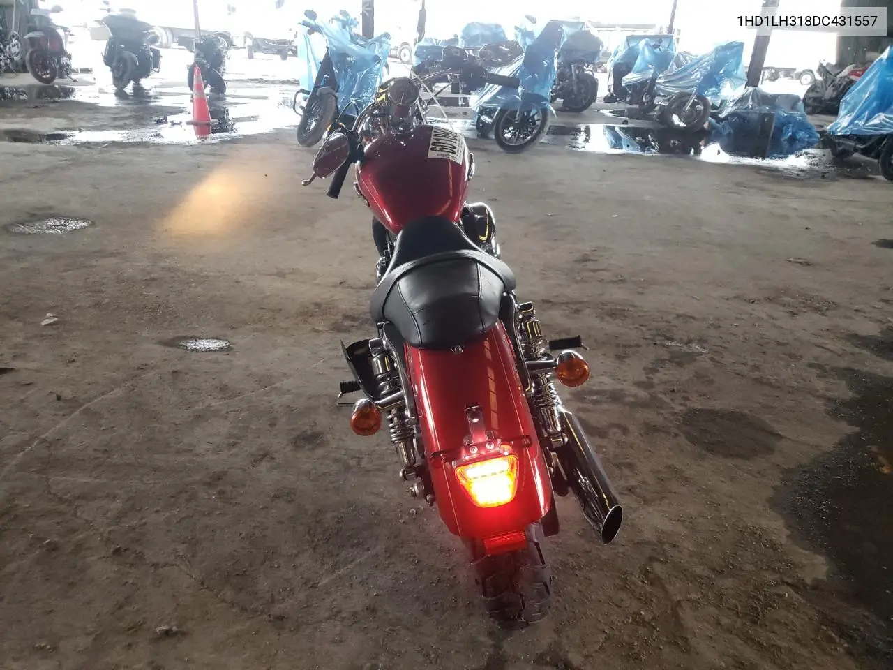 2013 Harley-Davidson Xl1200 Cp VIN: 1HD1LH318DC431557 Lot: 60189285