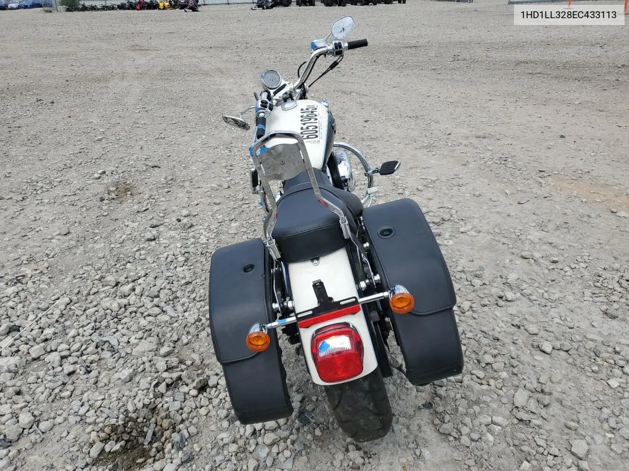 2014 Harley-Davidson Xl1200 T VIN: 1HD1LL328EC433113 Lot: 60519645