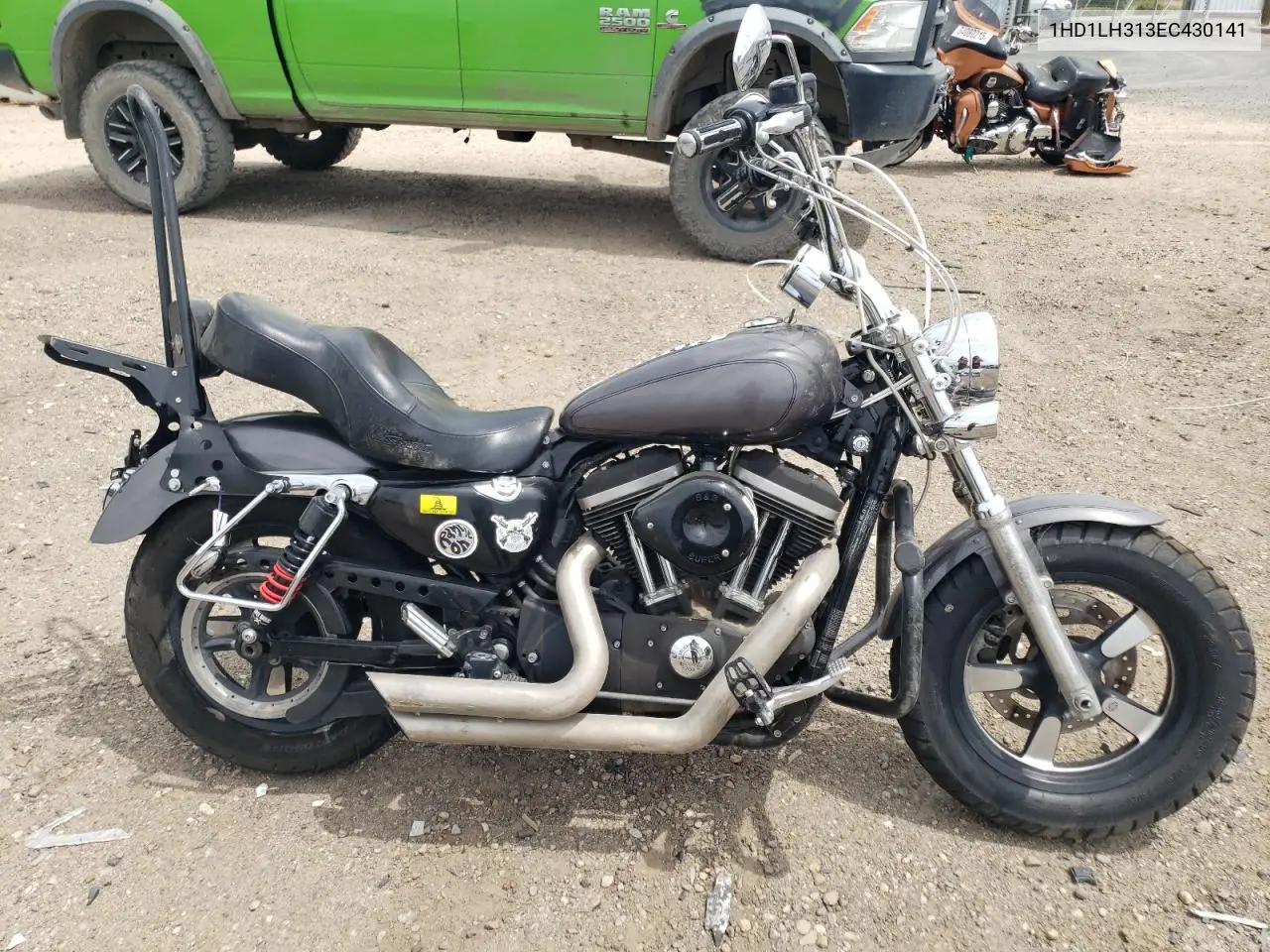 2014 Harley-Davidson Xl1200 Cp VIN: 1HD1LH313EC430141 Lot: 64440865