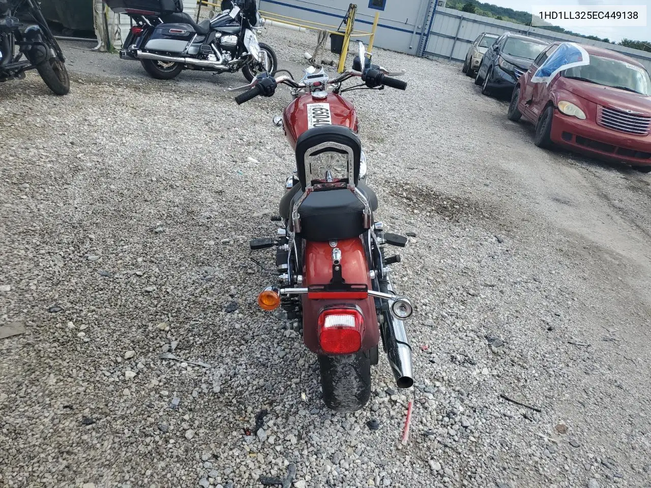 2014 Harley-Davidson Xl1200 T VIN: 1HD1LL325EC449138 Lot: 65040225
