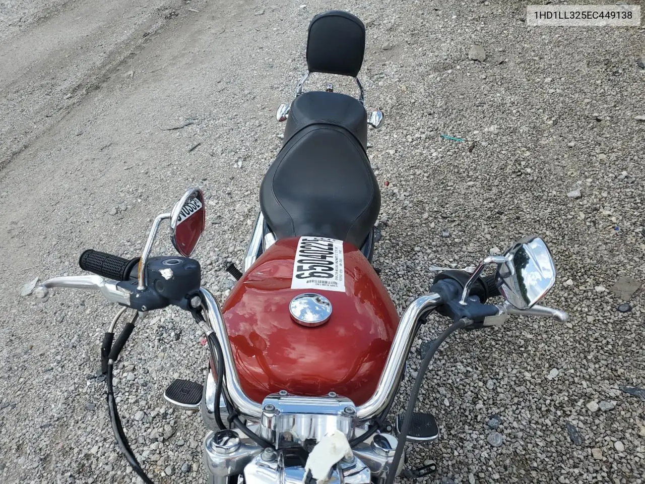 2014 Harley-Davidson Xl1200 T VIN: 1HD1LL325EC449138 Lot: 65040225