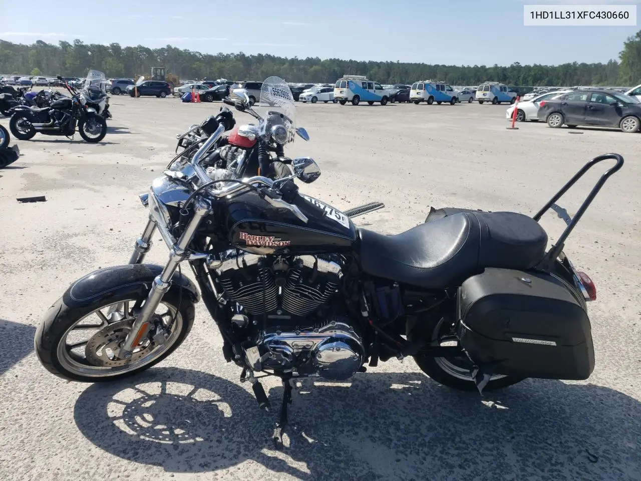 2015 Harley-Davidson Xl1200 T VIN: 1HD1LL31XFC430660 Lot: 58116775