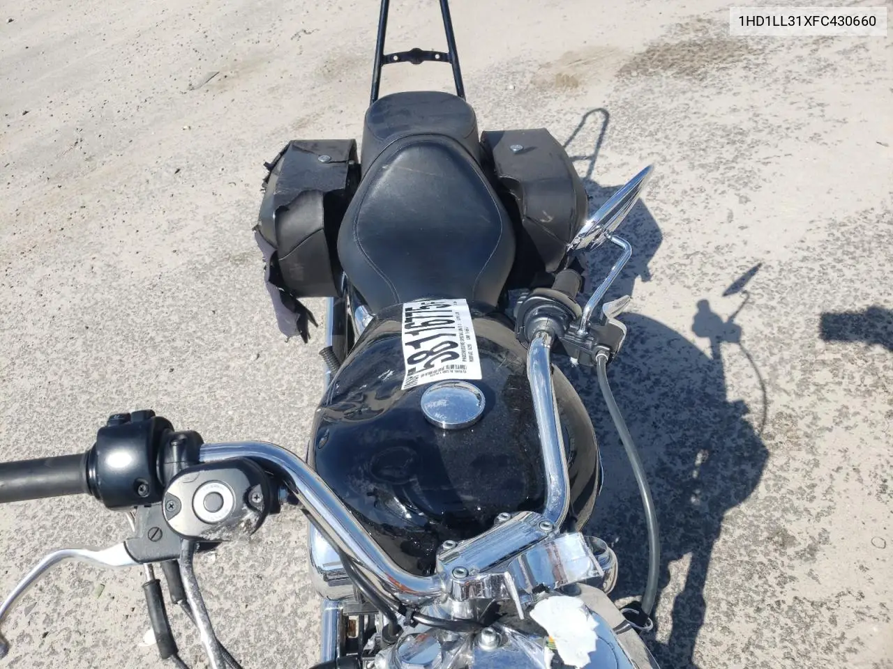 2015 Harley-Davidson Xl1200 T VIN: 1HD1LL31XFC430660 Lot: 58116775