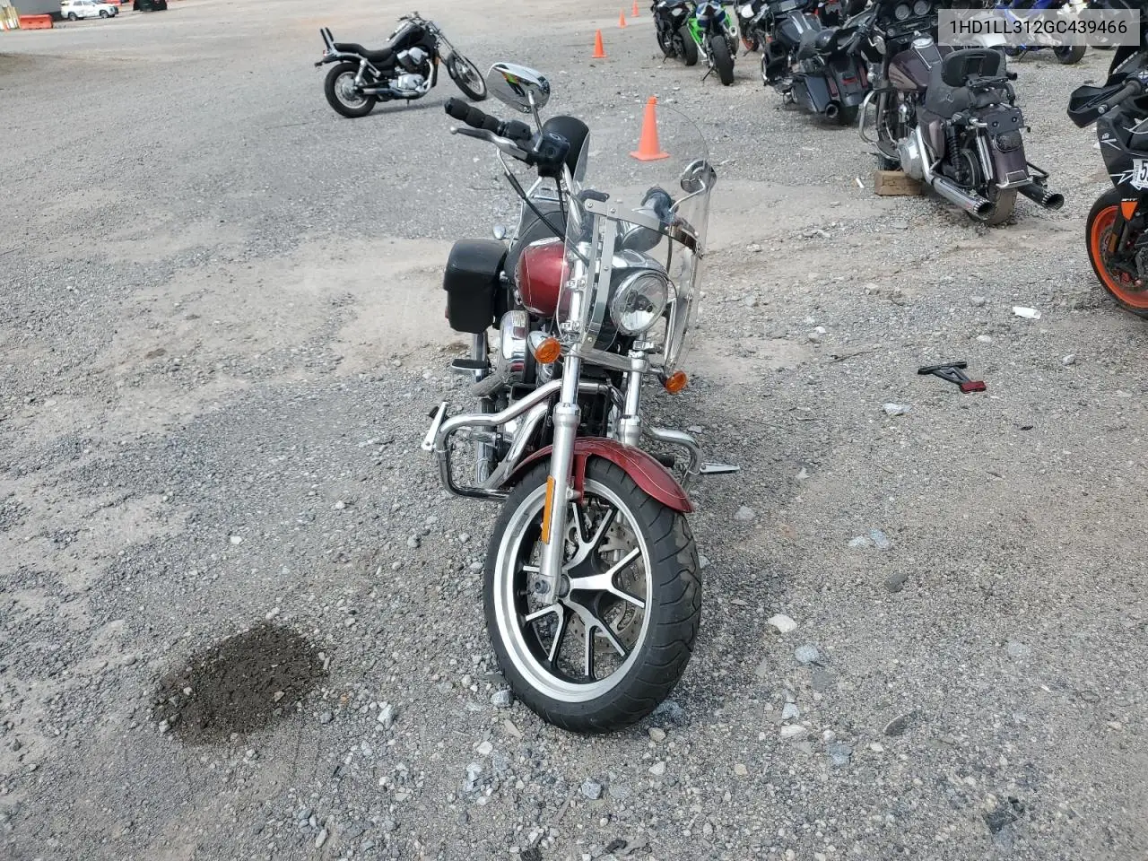 2016 Harley-Davidson Xl1200 T VIN: 1HD1LL312GC439466 Lot: 64132695