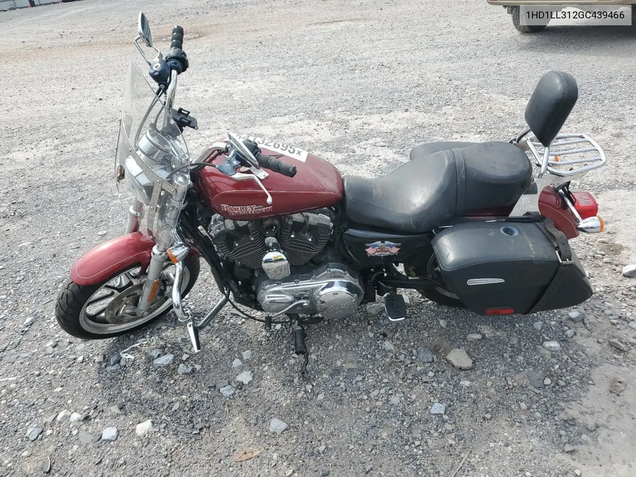 2016 Harley-Davidson Xl1200 T VIN: 1HD1LL312GC439466 Lot: 64132695