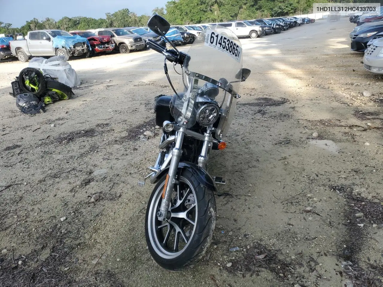 2017 Harley-Davidson Xl1200 T VIN: 1HD1LL312HC433703 Lot: 61453865