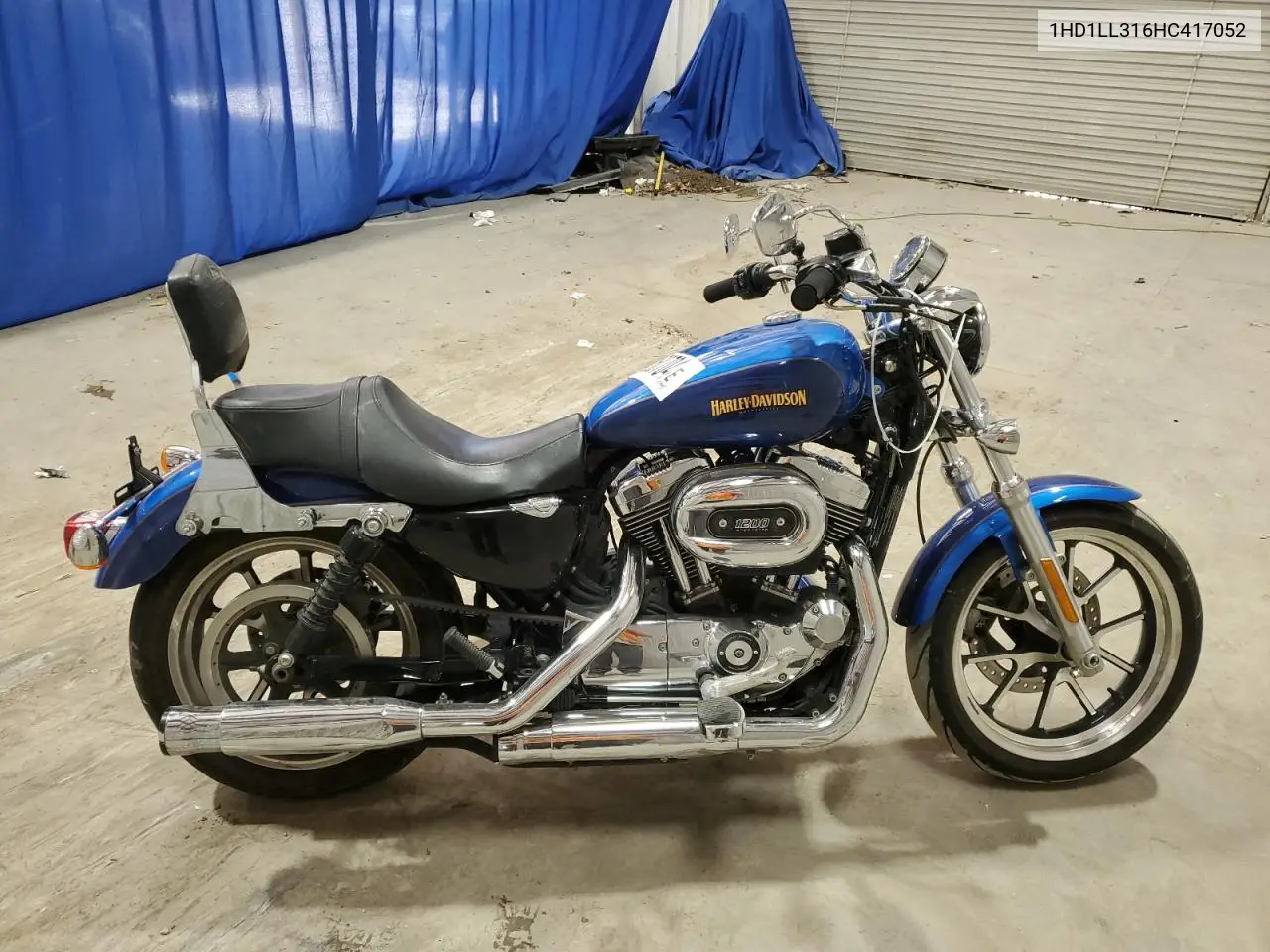 2017 Harley-Davidson Xl1200 T VIN: 1HD1LL316HC417052 Lot: 62060704