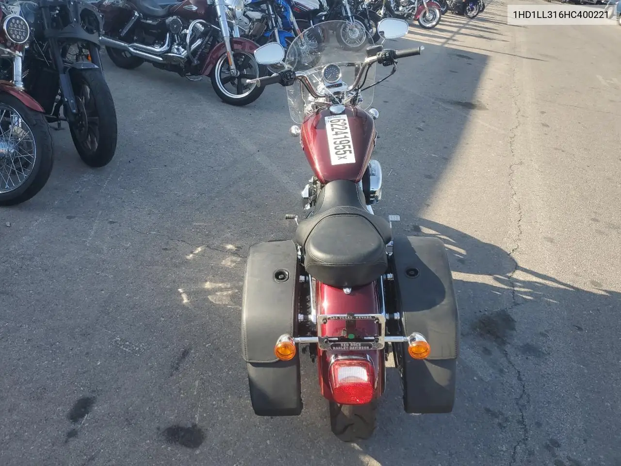 2017 Harley-Davidson Xl1200 T VIN: 1HD1LL316HC400221 Lot: 62241955