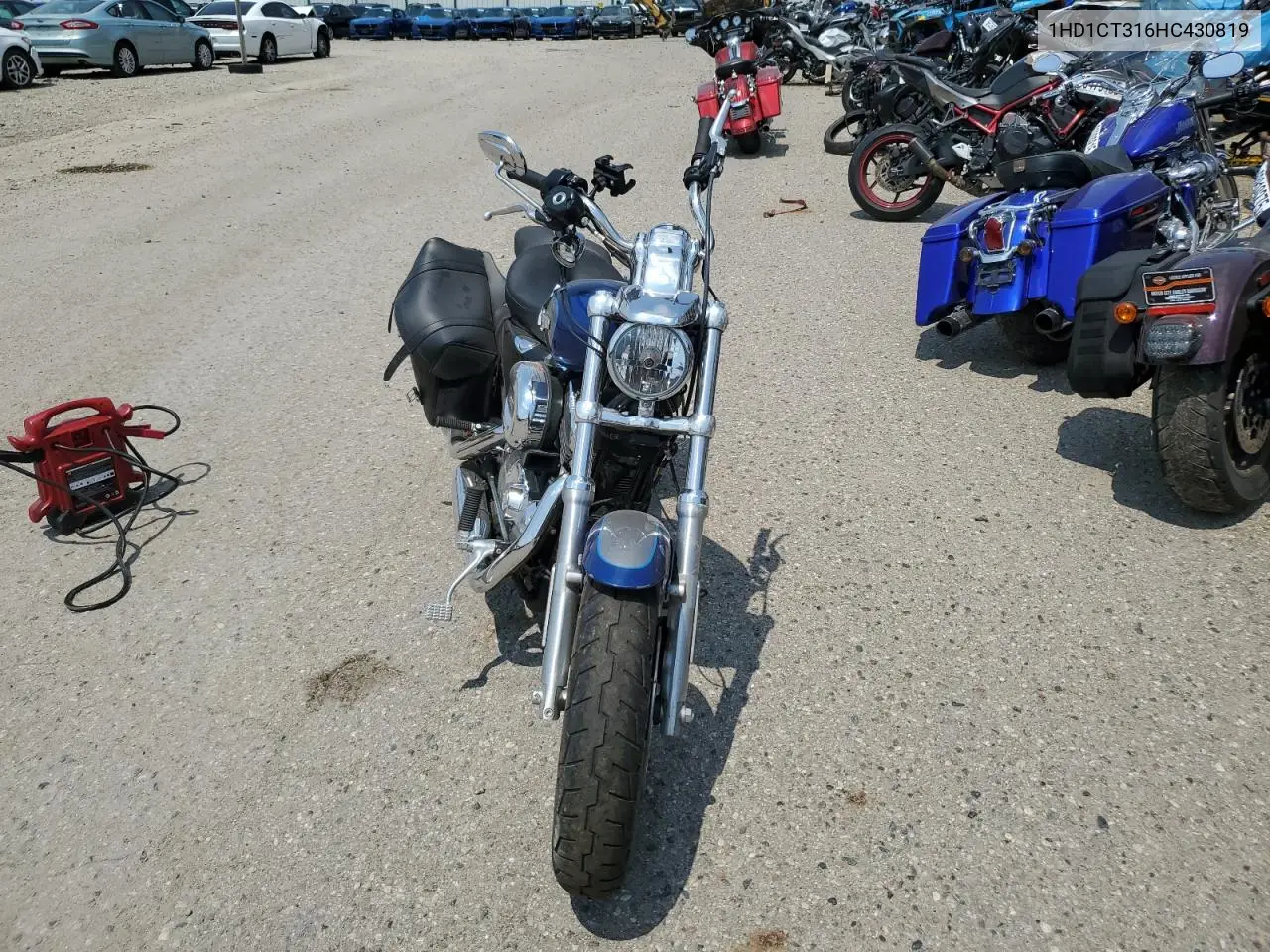 2017 Harley-Davidson Xl1200 C VIN: 1HD1CT316HC430819 Lot: 62347285