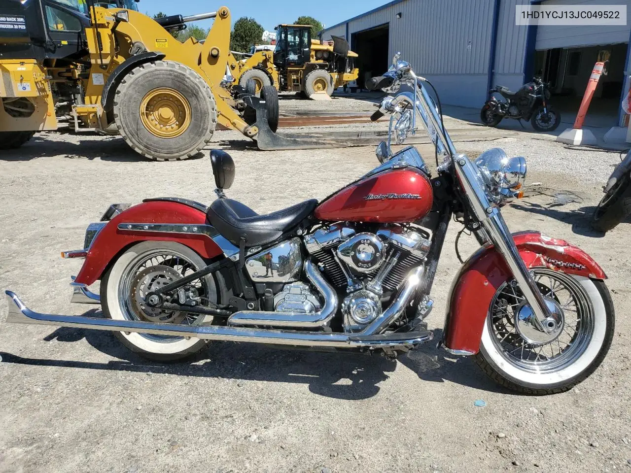 2018 Harley-Davidson Flde Deluxe VIN: 1HD1YCJ13JC049522 Lot: 52307215
