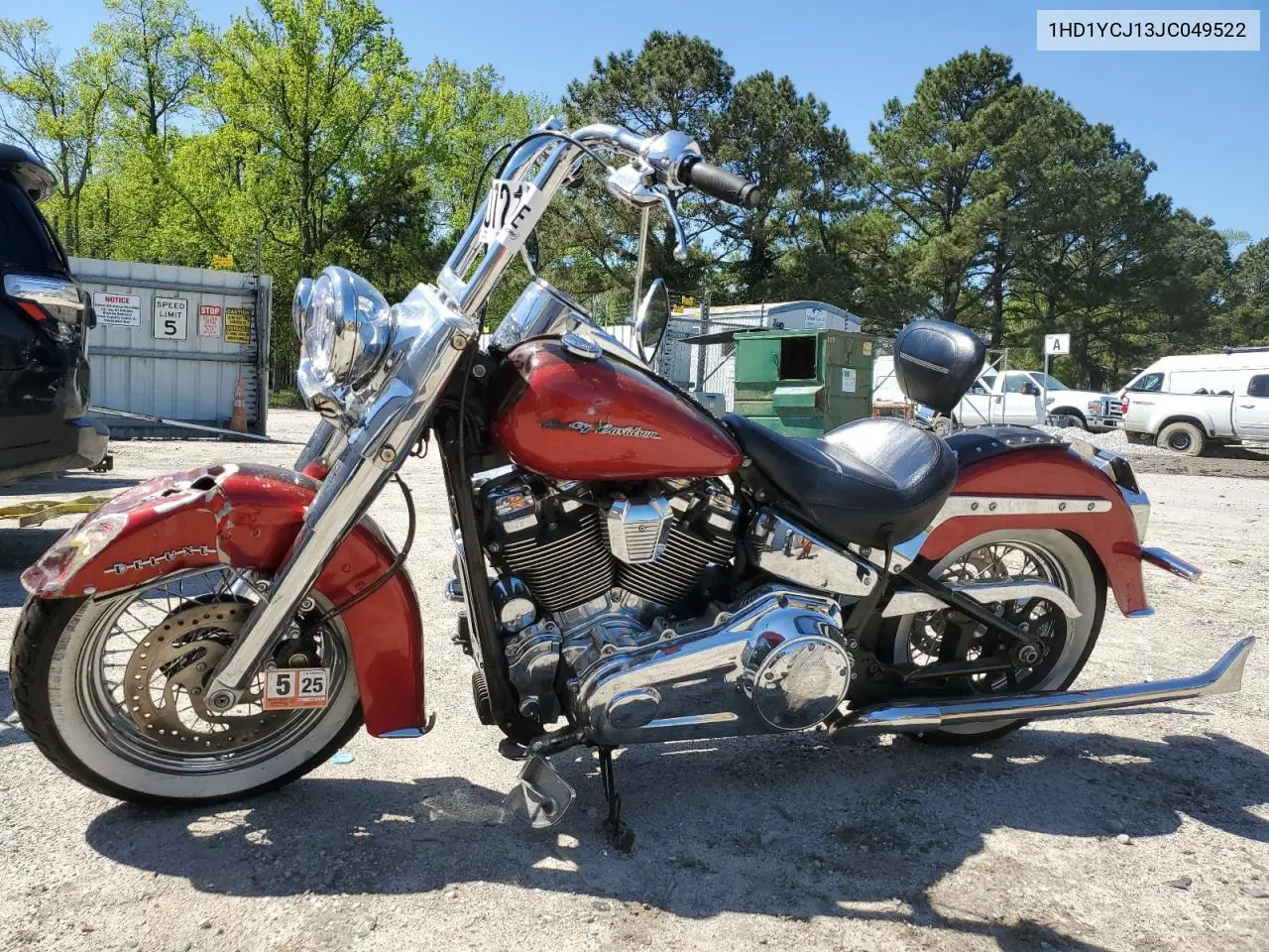 2018 Harley-Davidson Flde Deluxe VIN: 1HD1YCJ13JC049522 Lot: 52307215