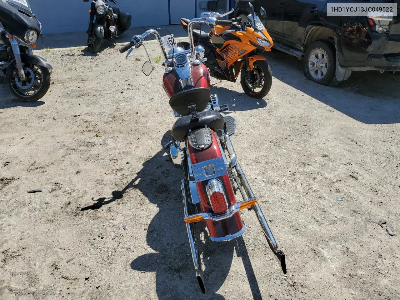 2018 Harley-Davidson Flde Deluxe VIN: 1HD1YCJ13JC049522 Lot: 52307215