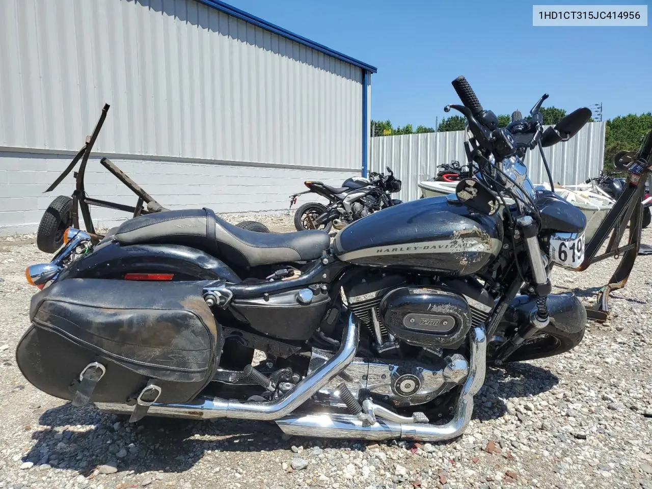 2018 Harley-Davidson Xl1200 C VIN: 1HD1CT315JC414956 Lot: 61955445