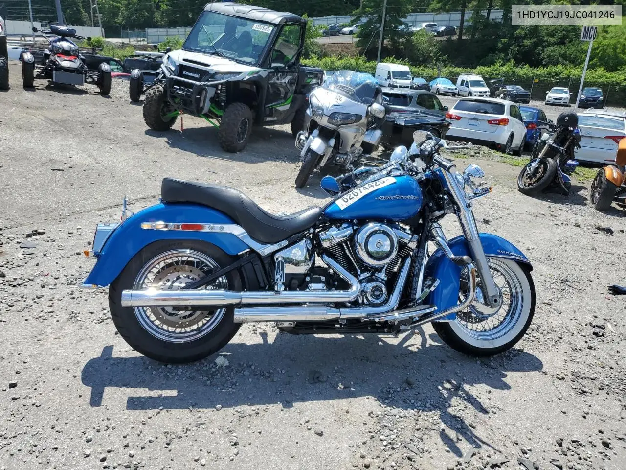2018 Harley-Davidson Flde Deluxe VIN: 1HD1YCJ19JC041246 Lot: 62674425