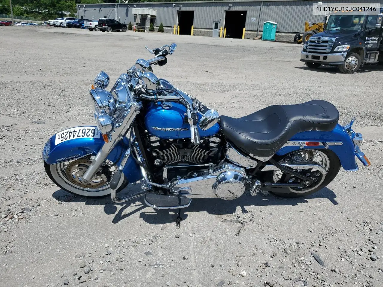 2018 Harley-Davidson Flde Deluxe VIN: 1HD1YCJ19JC041246 Lot: 62674425
